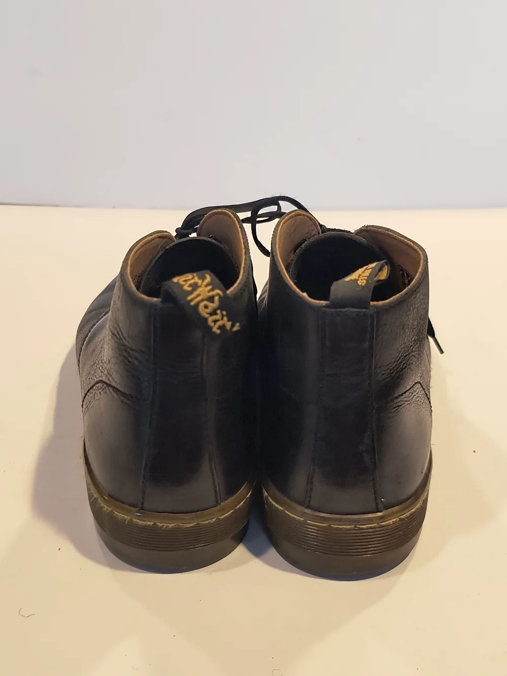 Men's 10 Dr. Doc Martens Cabrillo Chukka Desert Ankle Boots Black Leather